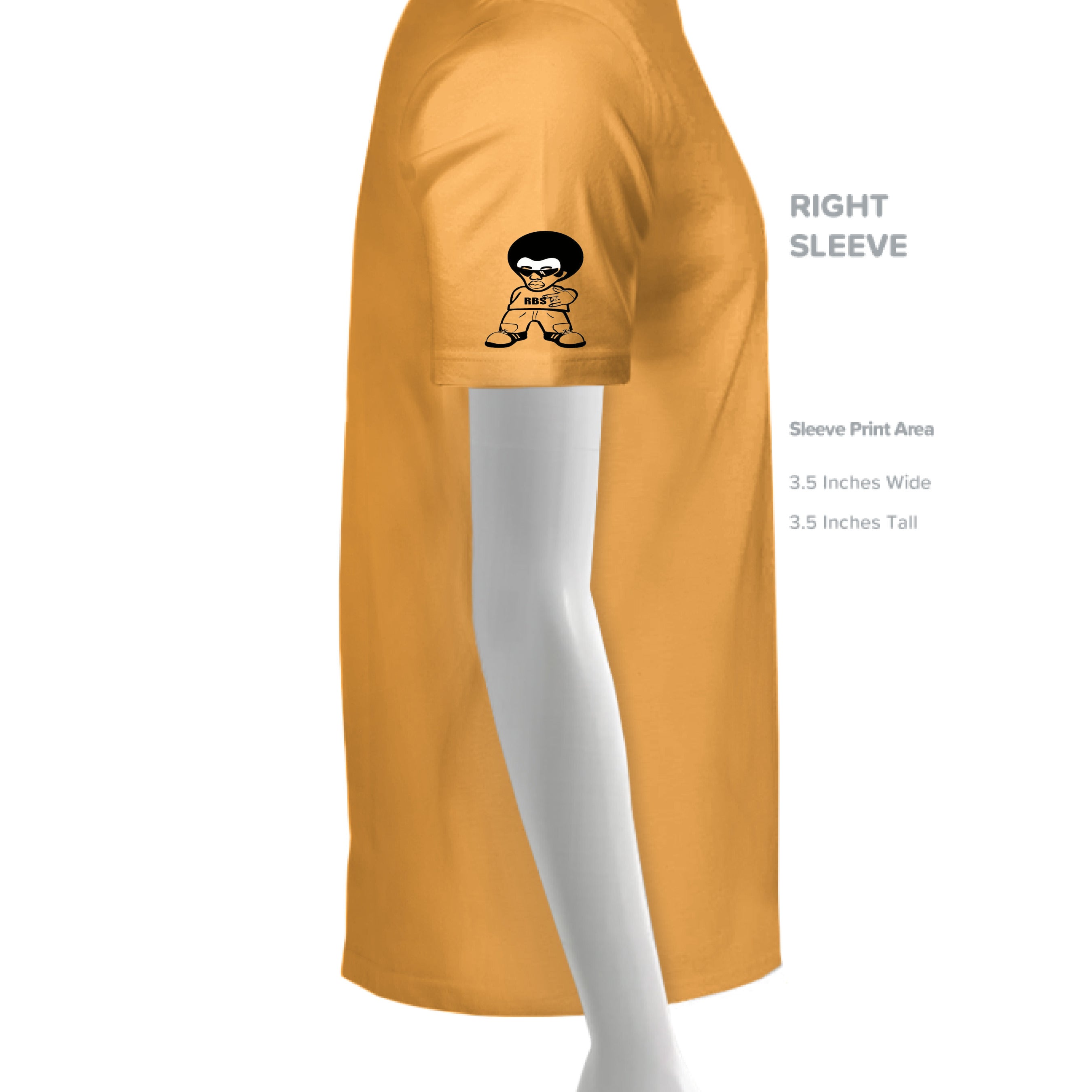 Bright Orange - SLEEVE_RIGHT