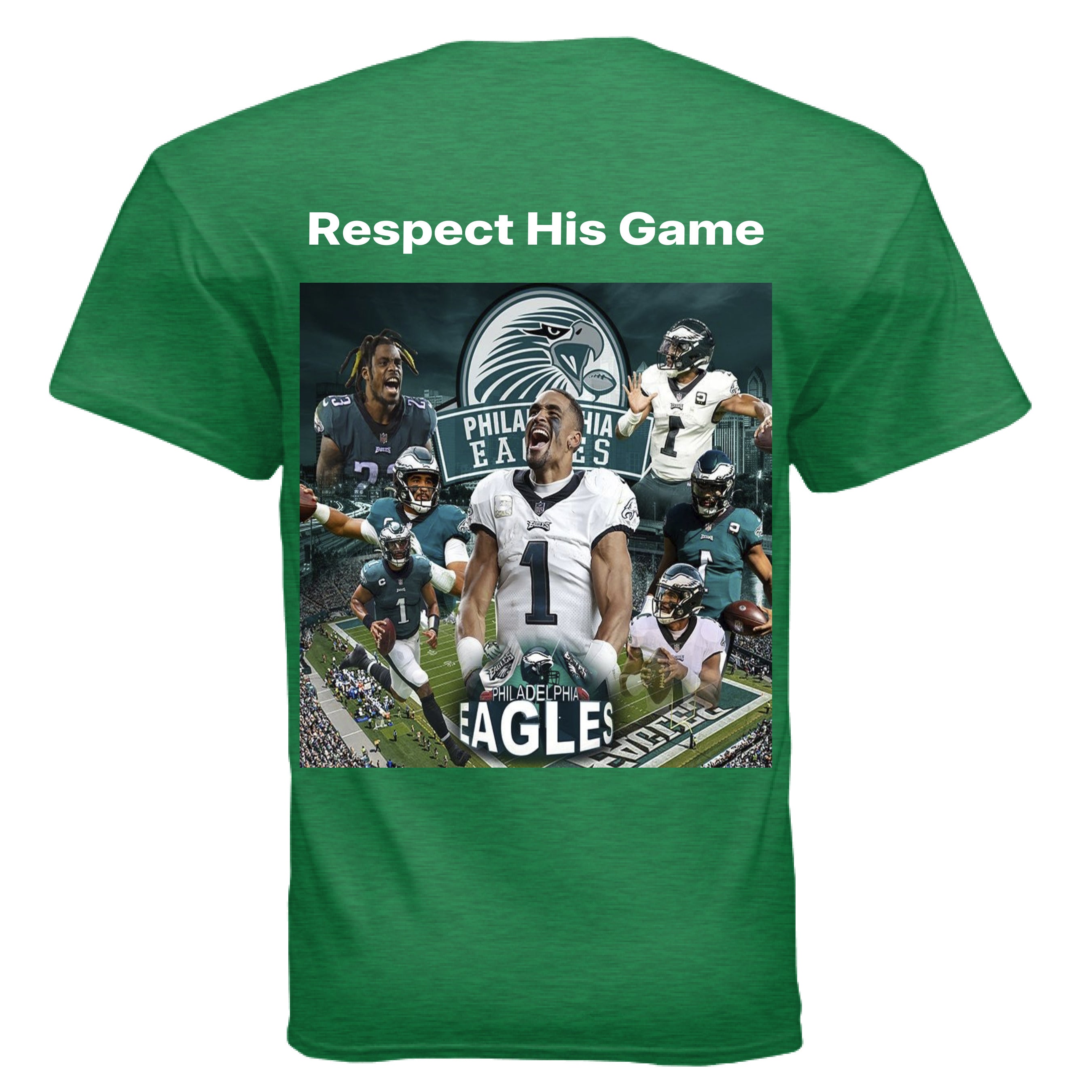 ANTIQUE IRISH GREEN - BACK